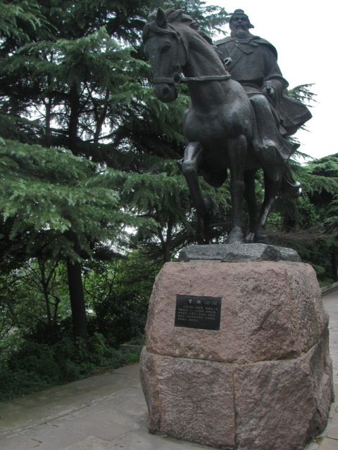 Statue of Cao Cao in Wuhan. Photo Credit