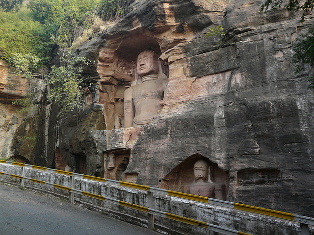 The 58 feet 4 inches high idol of Bhagwan Adinatha. Photo Credit