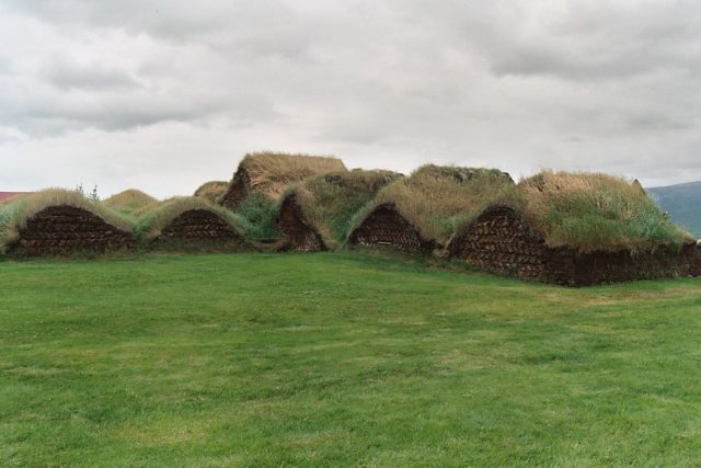 The Glaumbær peat farmhouse Photo Credit