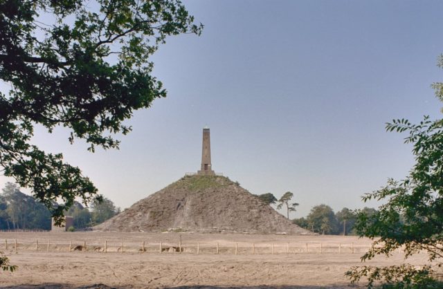 The Pyramid before it was restored. Photo Credit