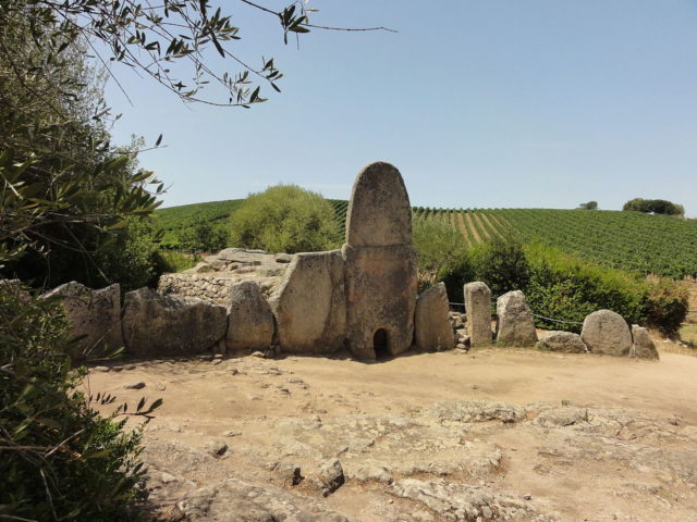 The doorway of the central stele was believed to be the barrier between the physical world and the afterlife. Photo Credit