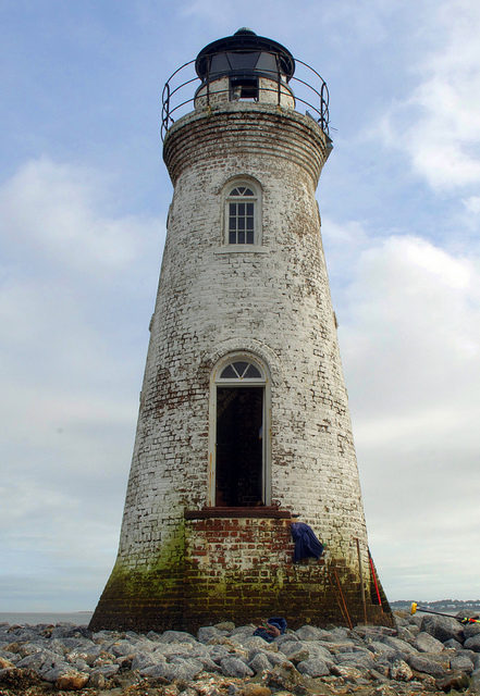 The islet, often covered by high tide, is comprised of oyster shells, and marsh grass. Photo Credit