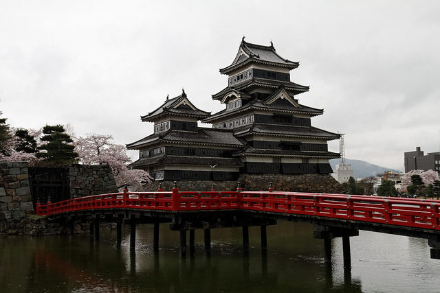 The keep is listed as a National Treasure of Japan. Photo Credit