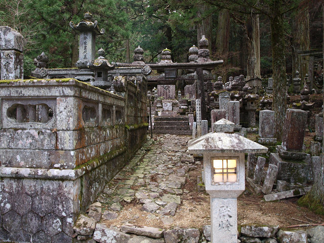 There are a lot of stone stupas or pagodas. Photo Credit