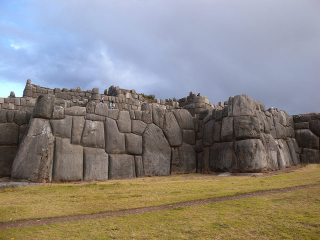 Today, Peruvians celebrate Inti Raymi, the annual Inca festival of the winter solstice and new year. It is held near Sacsayhuamán on 24 June. Photo Credit