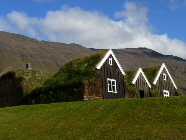 Turf houses in Hólar Photo Credit