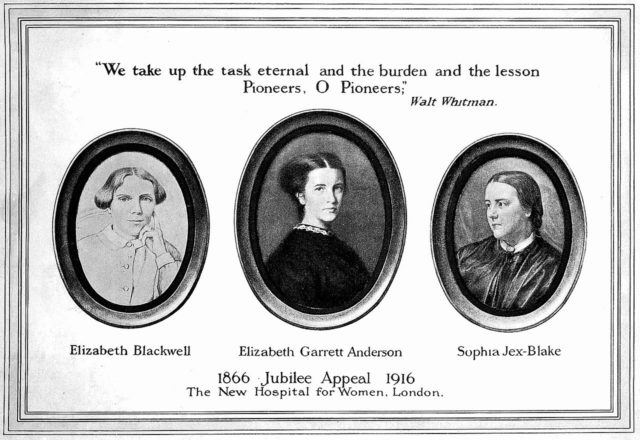 Women pioneers in medicine. Photo Credit