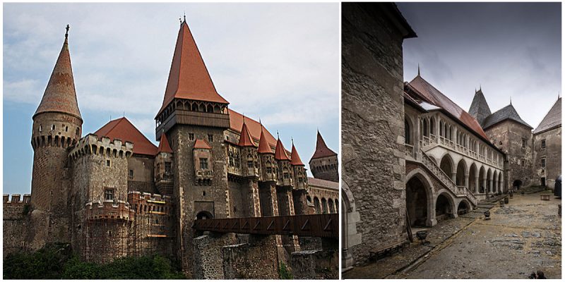 Corvin Castle, also known as Hunyadi Castle in Romania, is one of the ...