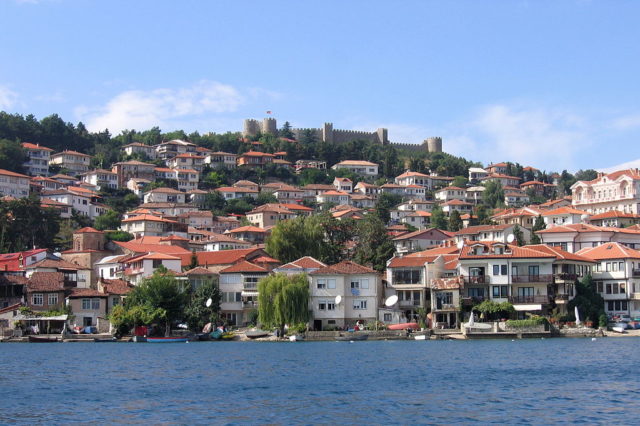 Ohrid and Lake Ohrid. Photo credit