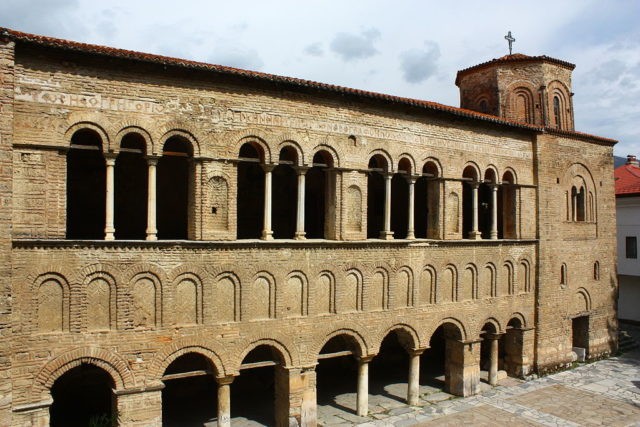 Rear courtyard. Photo credit