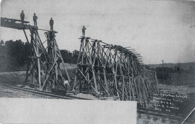 Trestle construction