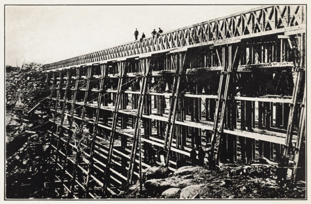 The Dale Creek Bridge, 2 miles west of Sherman, Wyoming.