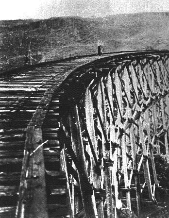 Deer Island Logging trestle