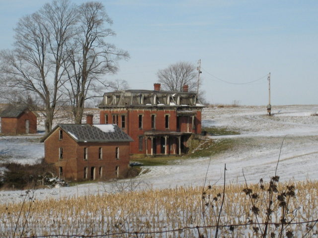 Exterior shot of the Mudhouse Mansion. Photo Credit