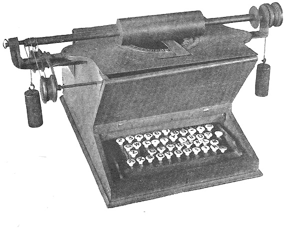 The 1873 prototype used to demonstrate the technology to Remington Photo Credit