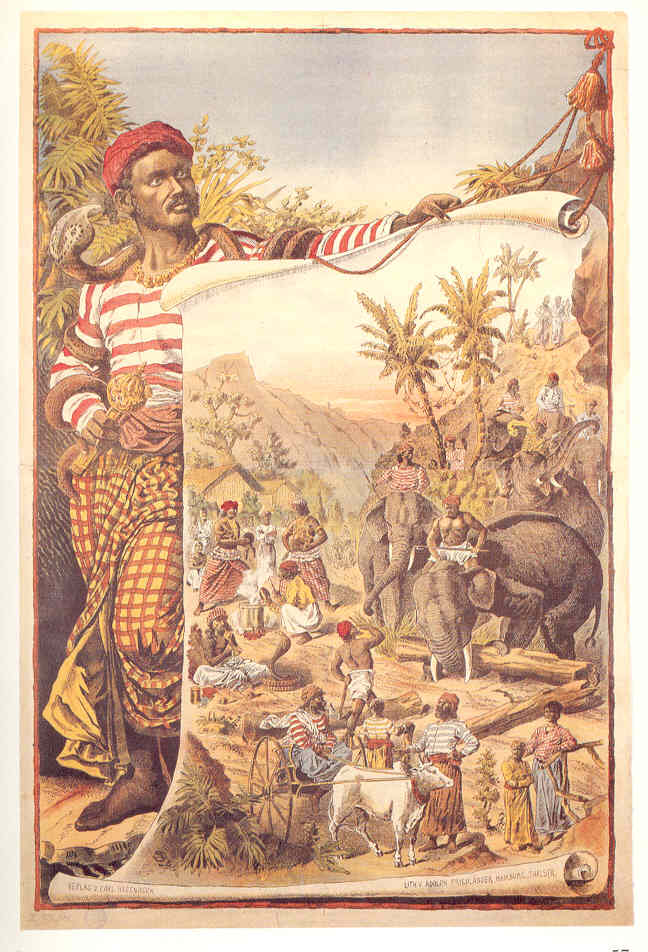 That time when Human Zoos existed and everybody was just fine with it ...