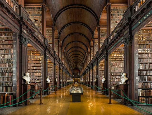 The Long Room in the Old Library in 2015 Photo Credit