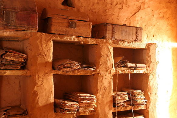 Chinguetti library, Mauritania Photo Credit