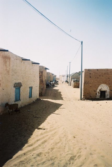 A street in Chinguetti, Mauritania. Photo Credit