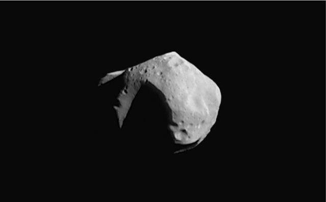 253 Mathilde, a C-type asteroid