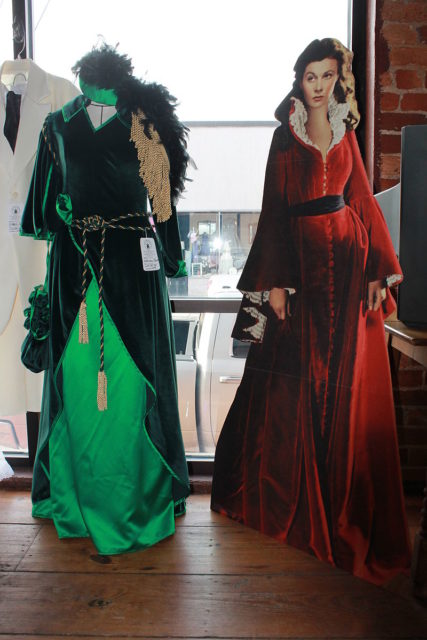 Costumes from the film Gone with the Wind displayed during Gone With the Wind Museum 10th Anniversary Celebration in Marietta, Georgia. Photo Credit