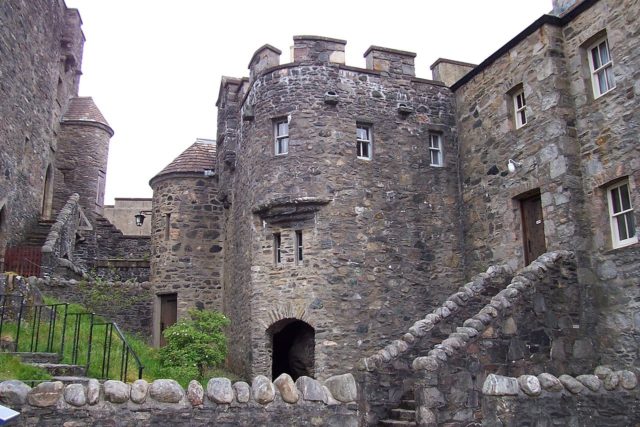 View from inside the castle grounds Photo Credit