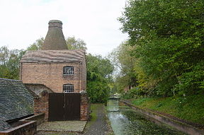 The Shropshire Canal at Coalport. Photo credit