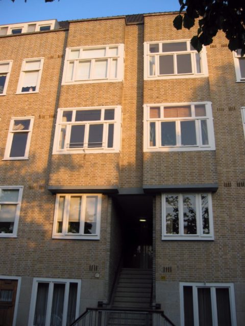 The apartment block on the Merwedeplein where the Frank family lived from 1934 until 1942 Photo Credit