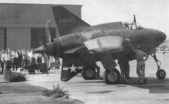 The Northrop XP-56 Black Bullet