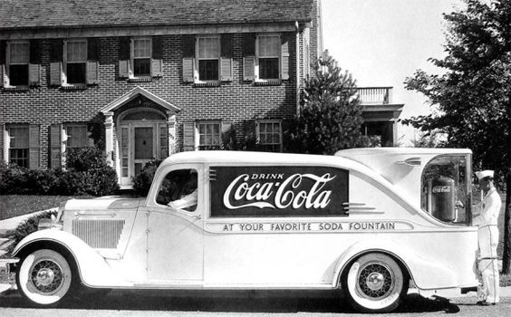 Coca Cola Fountain Car, 1930s. Photo Credit