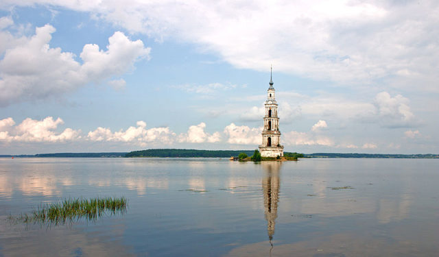 Kalyazin Bell Tower, Russia Photo Credit