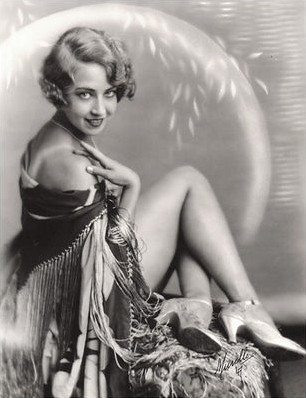 A photograph of Doris Eaton Travis (1904-2010) in about 1920, during the Ziegfeld Follies years.
