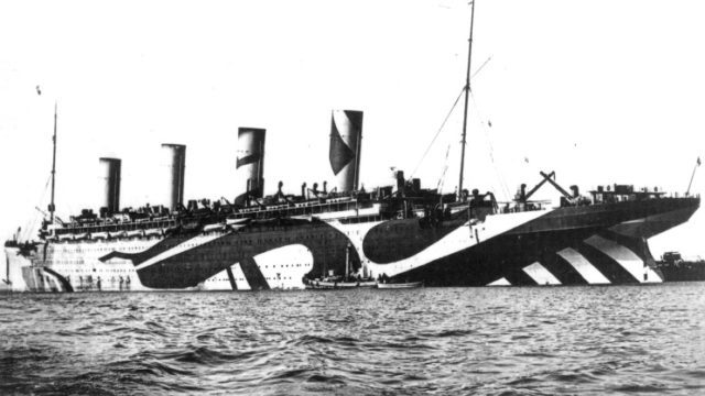 Olympic at Southampton docks
