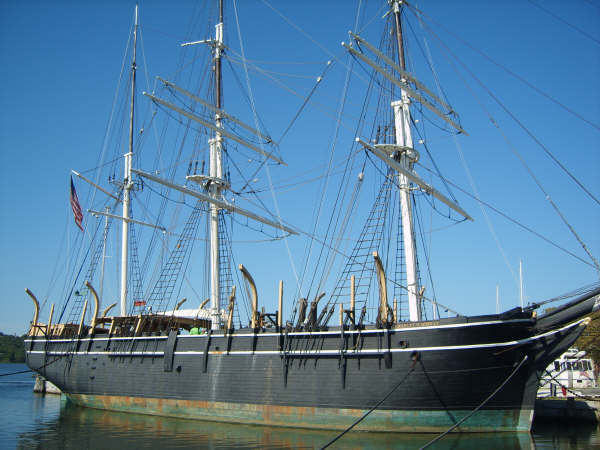 Charles W. Morgan underwent restoration by Captain George Fred Tilton 