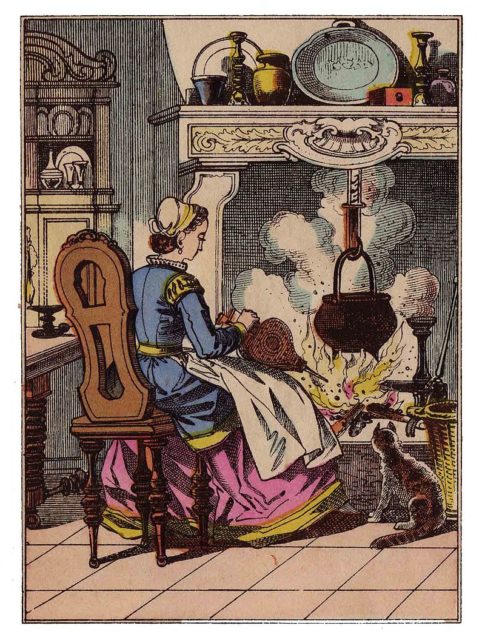 Cinderella on the French popular prints of the XIX century