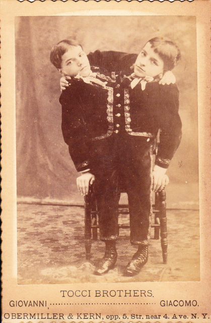 Tocci brothers in 1880s