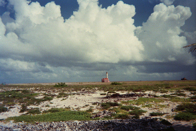 Ship wreck at the eastern coast of Klein Curaçao, an uninhibited island in the Leeward Antilles. Photo Credit