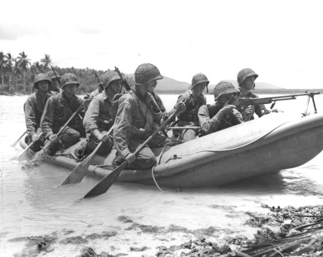 The Marine Raiders were elite units established by the United States Marine Corps during World War II to conduct Reconnaissance, raids and other special prjoects