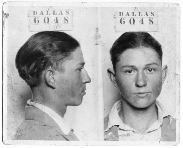 Clyde Champion Barrow Mug Shot - Dallas 6048