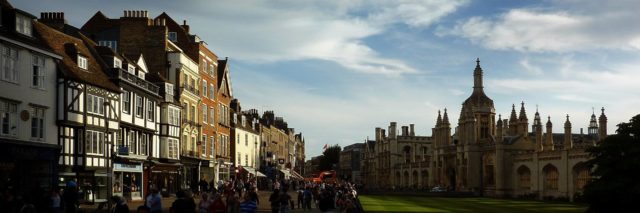 View of King's Parade looking south from the Senate House.Photo Credit