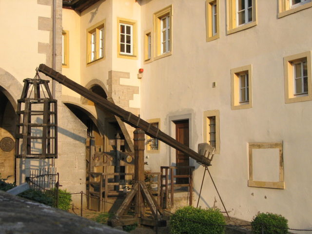 Ducking stool at the medieval Criminal Museum Photo Credit