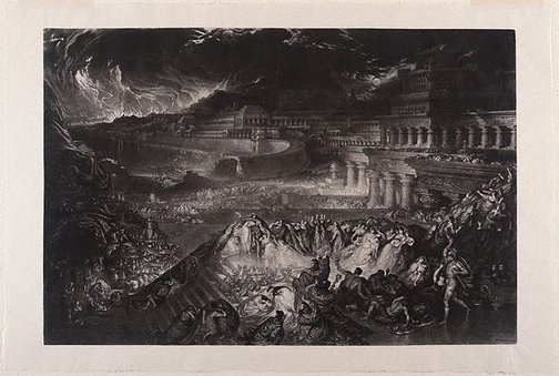 The Fall of Nineveh, John Martin. Photo credit