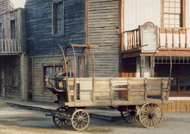 Film set from “The Good, the Bad and the Ugly“ Photo Credit1