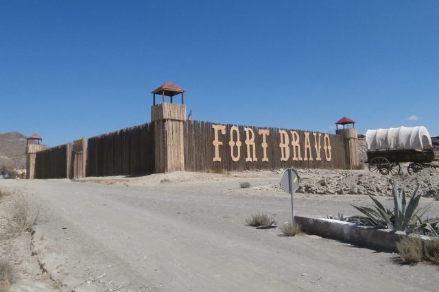 Fort at the entrance to Fort Bravo. Photo Credit