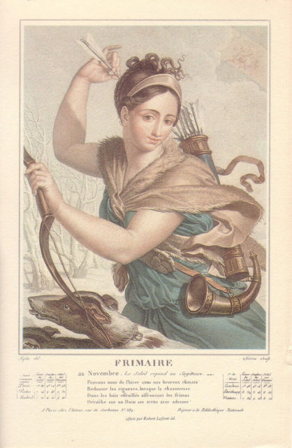 Frimaire (21 November – 20 December)