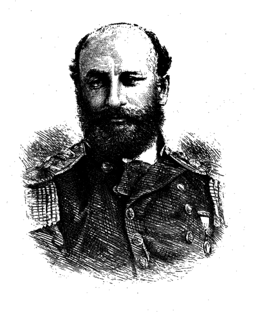 Vice-Admiral Sir George Strong Nares - a British naval officer and Arctic explorer