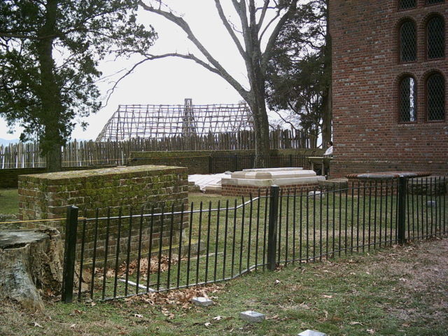 Graveyard at the church. Photo Credit