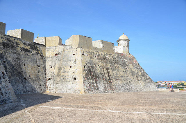 In 1984, UNESCO listed the castle, with the historic centre of the city of Cartagena, as a World Heritage Site. Photo Credit.,