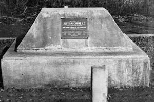 Judy's grave in Tanzania, Africa