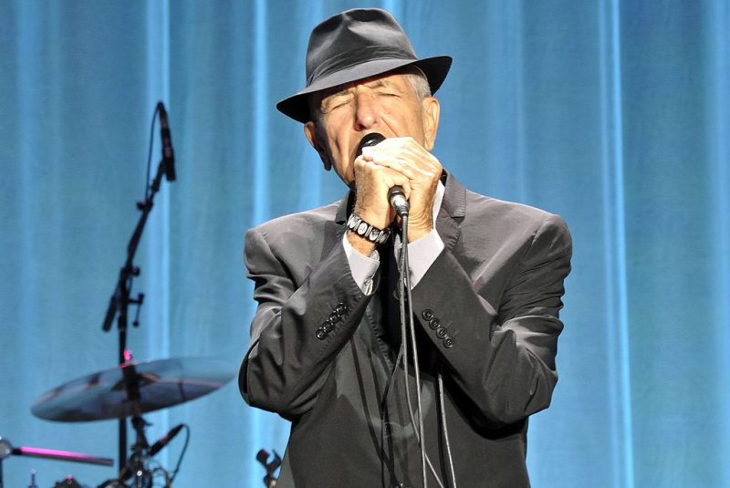 Leonard Cohen at King's Garden, Odense, Denmark, 17 August 2013. Photo Credit